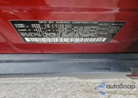 2017 Subaru Outback 2.5I Premium from USA, damaged, VIN 4S4BSACC7H3405311